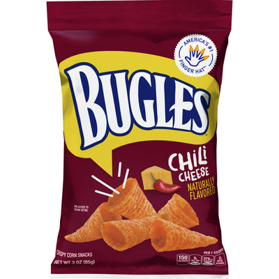 Bugles Chili Cheese 85 g (6 Pack) Exotic Snacks Wholesale Montreal Quebec Canada