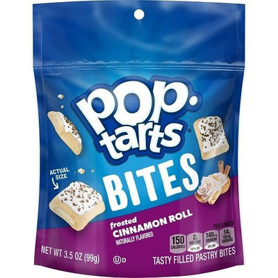  Pop-Tarts Frosted Cinnamon Roll Bites 99 g (6 Pack) Exotic Snacks Wholesale Montreal Quebec Canada