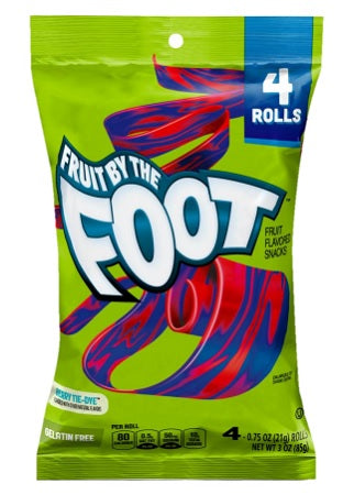 Fruit by the Foot Berry Tie-Dye 85 g (8 Pack) Exotic Candy Wholesale Montreal Quebec Canada