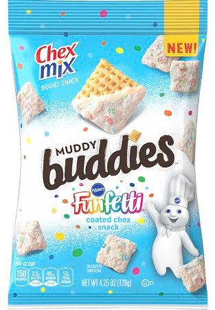 Chex Mix Muddy Buddies Funfetti 120 g (7 Pack) Exotic Snacks Wholesale Montreal Quebec Canada