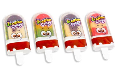 Raindrops Ice Cream Candy Pop 25 g (20 Pack) Exotic Candy Wholesale Montreal Quebec Canada