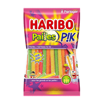 Haribo Pailles P!K 90 g (30 Pack) Exotic Candy Wholesale Montreal Quebec Canada