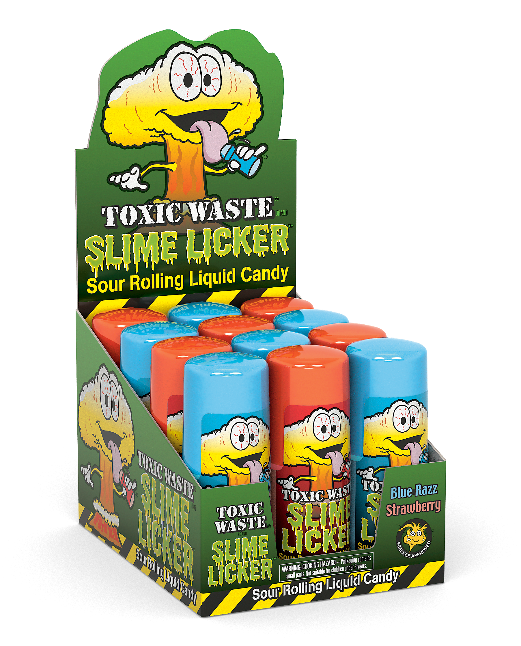 Toxic Waste Slime Licker Soda (Variety 6 pack)