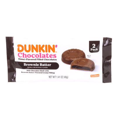 Dunkin' Chocolates Brownie Batter 40 g (28 Pack) Exotic Candy Wholesale Montreal Quebec Canada