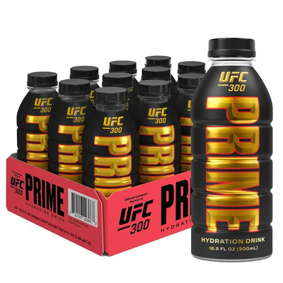 Prime Hydration UFC 300 500 mL (12 Pack) Exotic Drinks Wholesale Montreal Quebec Canada