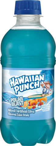 Hawaiian Punch Polar Blast 296 mL (24 Pack) Exotic Soft Drinks Wholesale Montreal Quebec Canada