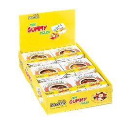 Raindrops Mini Gummy Pizza 40 g (12 Pack) Exotic Candy Wholesale Montreal Quebec Canada