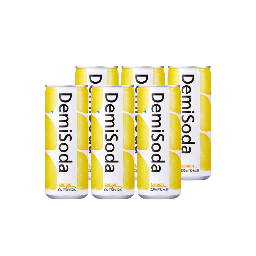 Demisoda Lemon 250 mL (30 Pack) Exotic Drinks Wholesale Montreal Quebec Canada