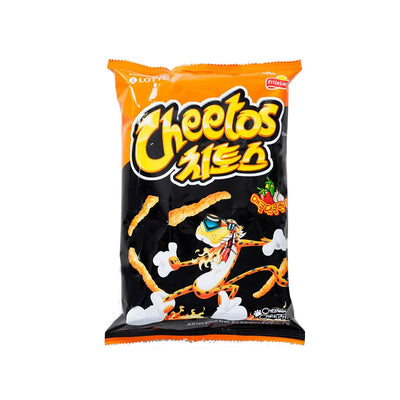 Lotte Sweet & Spicy Cheetos 88 g (16 Pack) Exotic Snacks Wholesale Montreal Quebec Canada