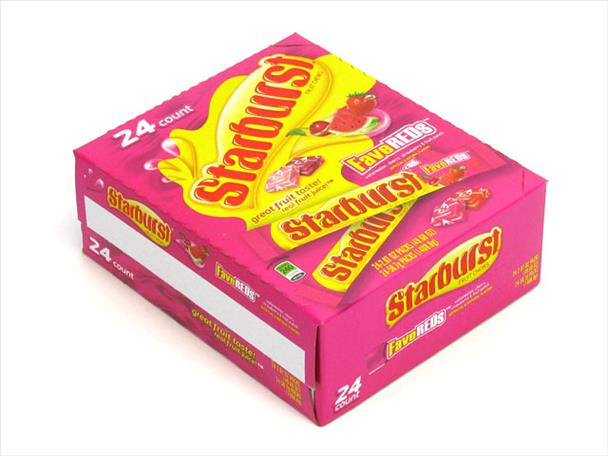 Starburst Favereds 58.7 g (24 Pack) Exotic Candy Wholesale Montreal Quebec Canada
