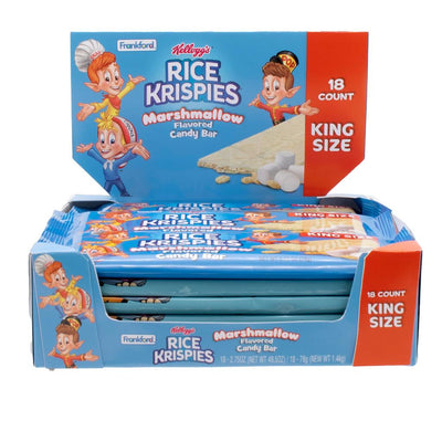 Kellogg's Rice Krispies Marshmallow King Size Bar 78 g (18 Pack) Exotic Chocolate Wholesale Montreal Quebec Canada