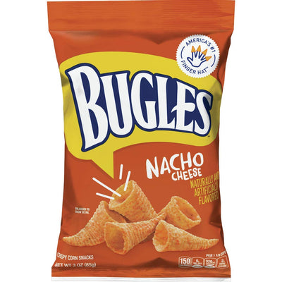 Bugles Nacho Cheese 85 g (6 Pack) Exotic Snacks Wholesale Montreal Quebec Canada