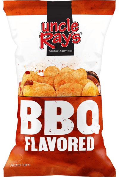 Uncle Ray's BBQ Potato Chips 127.5 g (10 Pack) Exotic Snacks Wholesale Montreal Quebec Canada