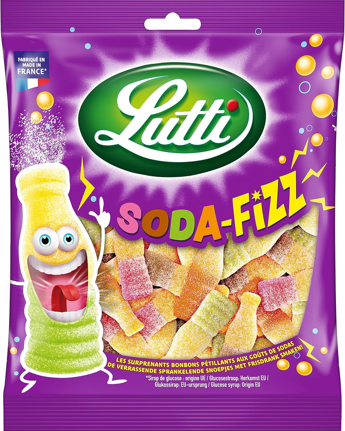 LUTTI LONG FIZZ 100G - Récréafun LUTTI LONG FIZZ 100G - Récréafun