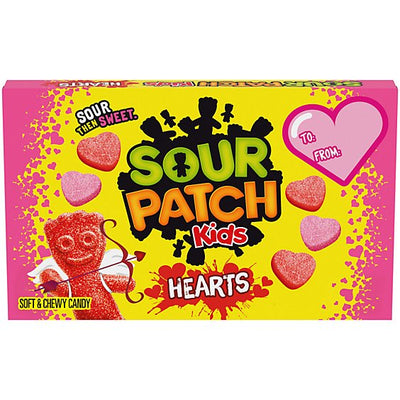 Sour Patch Kids Hearts Theatre Box 88 g (12 Pack) Exotic Candy Wholesale Montreal Quebec Canada