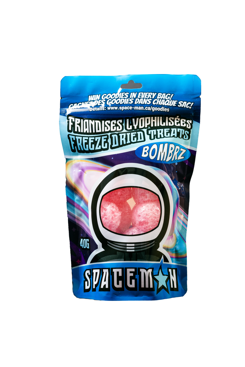 Spaceman Bombrz 40 g (10 Pack) Freeze Dried Candy Wholesale Montreal Quebec Canada