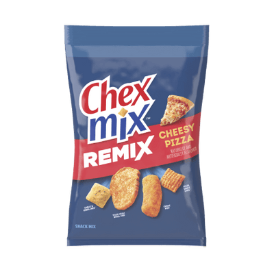Chex Mix Remix Cheesy Pizza 120 g (8 Pack) Exotic Snacks Wholesale Montreal Quebec Canada