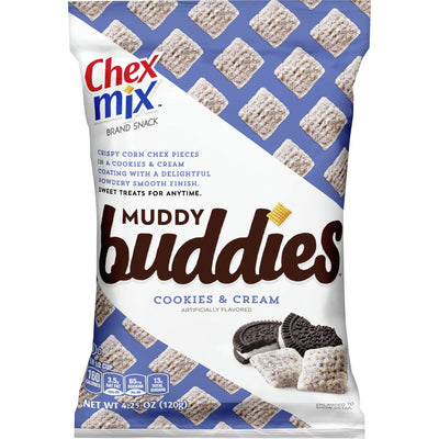 Chex Mix Cookies & Cream 120 g (7 Pack) Exotic Snacks Wholesale Montreal Quebec Canada