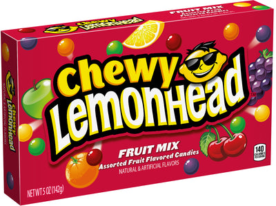 Ferrara Lemonhead Chewy Fruit Mix Theatre Box 141 g (12 Pack) Exotic Candy Wholesale Montreal Quebec Canada