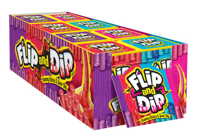 Flip and Dip 100 g (8 Pack) Exotic Candy Wholesale Montreal Quebec Canada