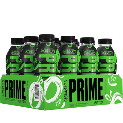 Prime Hydration Glowberry 500 mL (12 Pack) Exotic Drinks Wholesale Montreal Quebec Canada