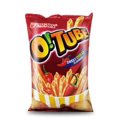 Orion O! Tube Sweet Chilli 115 g (12 Pack) Exotic Snacks Wholesale Montreal Quebec Canada