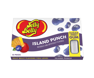 Jelly Belly Island Punch Gum 22 g (12 Pack) Exotic Candy Wholesale Montreal Quebec Canada