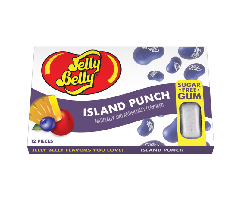 Jelly Belly Island Punch Gum 22 g (12 Pack) Exotic Candy Wholesale Montreal Quebec Canada