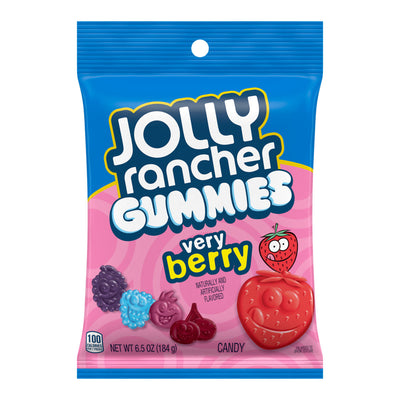 Jolly Rancher Gummies Very Berry 184 g (12 Pack) Exotic Candy Wholesale Montreal Quebec Canada