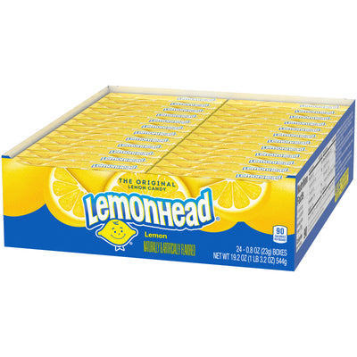 Ferrara Lemonhead Original 23 g (24 Pack) Exotic Candy Wholesale Montreal Quebec Canada