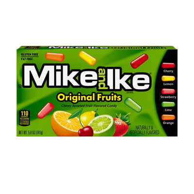 Mike & Ike Original Theater Box 141 g (12 Pack) Exotic Candy Wholesale Montreal Quebec Canada