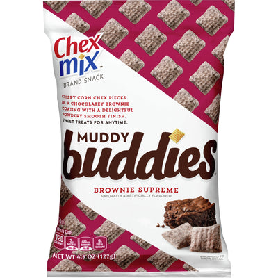 Chex Mix Muddy Buddies Brownie Supreme 127 g (7 Pack) Exotic Snacks Wholesale Montreal Quebec Canada
