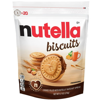 Nutella Biscuits 276 g (12 Pack) Exotic Snacks Wholesale Montreal Quebec Canada