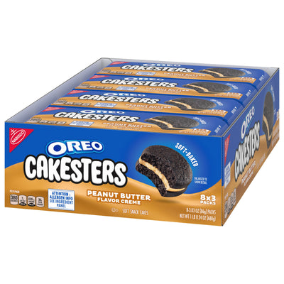 Oreo Cakesters Peanut Butter 86 g (8 Pack) Exotic Snacks Wholesale Montreal Quebec Canada