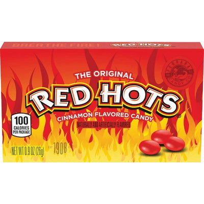 Ferrara Red Hots 26 g (24 Pack) Exotic Candy Wholesale Montreal Quebec Canada
