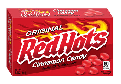 Ferrara Red Hots Theater Box 156 g (12 Pack) Exotic Candy Wholesale Montreal Quebec Canada
