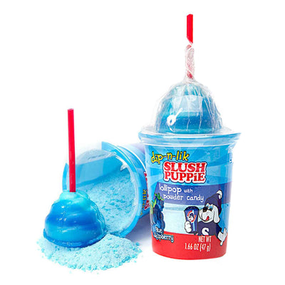 Slush Puppie Dip-N-Lik Candy 47 g (12 Pack) Exotic Candy Wholesale Montreal Quebec Canada