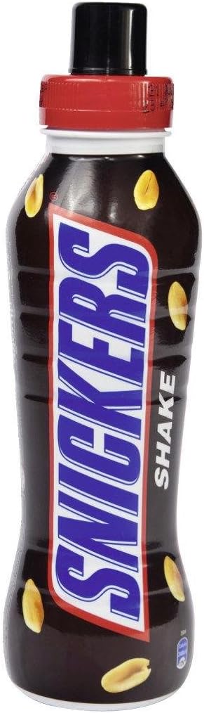 Snickers Shake Sports Cap Milk Drink 350 mL (8 Pack) Exotic Drinks Wholesale Montreal Quebec Canada