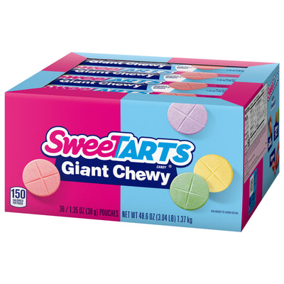 Nestle Giant Chewy Sweetarts 42.5 g (36 Pack) Exotic Candy Wholesale Montreal Quebec Canada