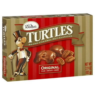 Turtles Caramel Nut Clusters 65 g (12 Pack) Exotic Candy Wholesale Montreal Quebec Canada