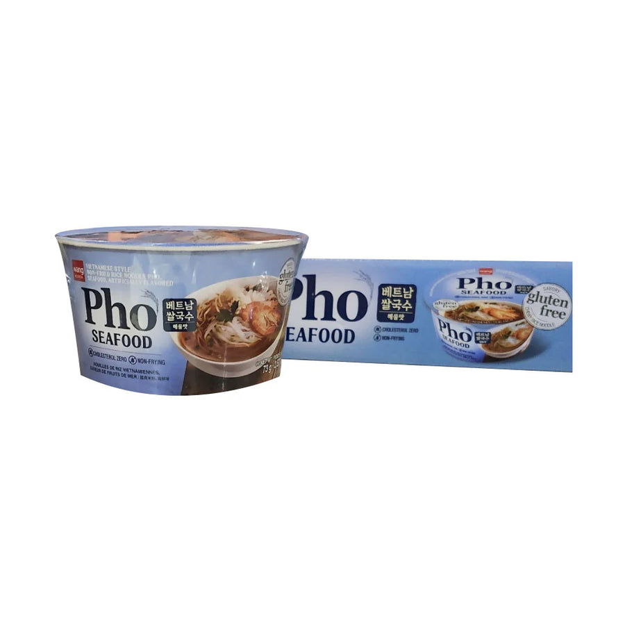 Wang Rice Noodle Pho Seafood Bowl 75 g Exotic Snacks Wholesale Montreal Quebec Canada