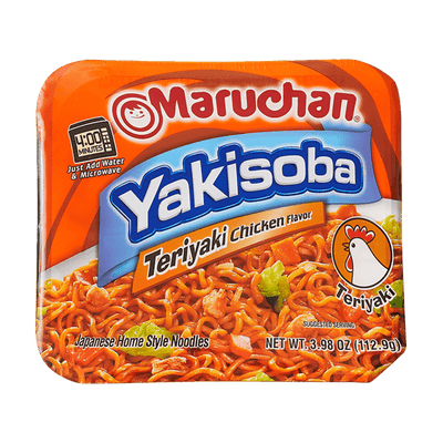 Maruchan Yakisoba Teriyaki Chicken 112.9 g (8 Pack) Exotic Snacks Wholesale Montreal Quebec Canada