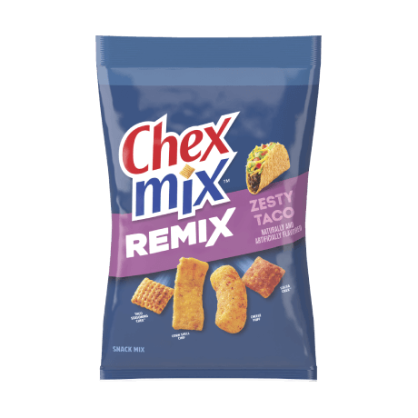 Chex Mix Remix Zesty Taco 120 g (8 Pack) Exotic Snacks Wholesale Montreal Quebec Canada