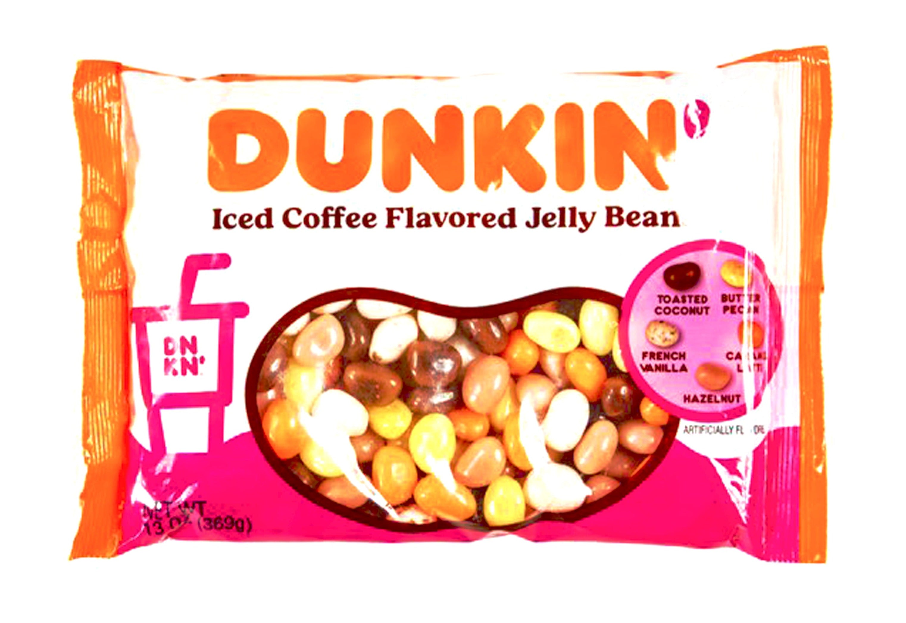 Dunkin' Donuts Iced Coffee Jelly Beans 340 g (24 Pack) Exotics Wholesale