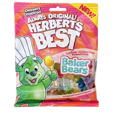 Herbert's Best Baker Bears 100 g (12 Pack) Exotic Candy Wholesale Montreal Quebec Canada