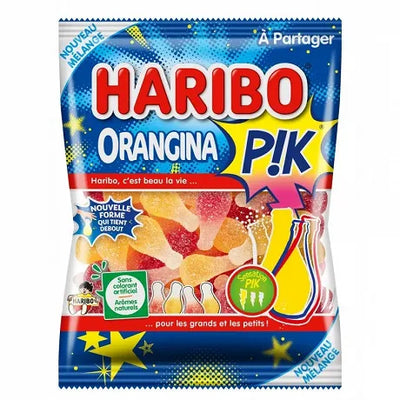 Haribo Orangina P!K 120 g (30 Pack) Exotic Candy Wholesale Montreal Quebec Canada