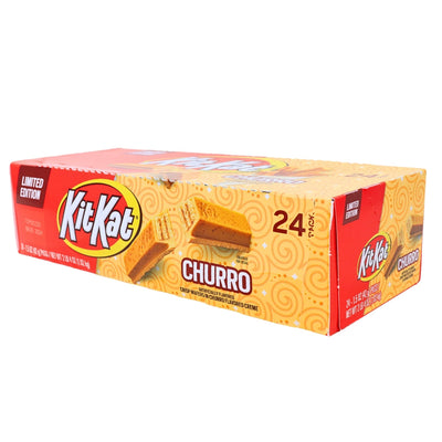 *Best Before: 2024/05/31* Kit Kat Churro Candy Bar 42 g (24 Pack)