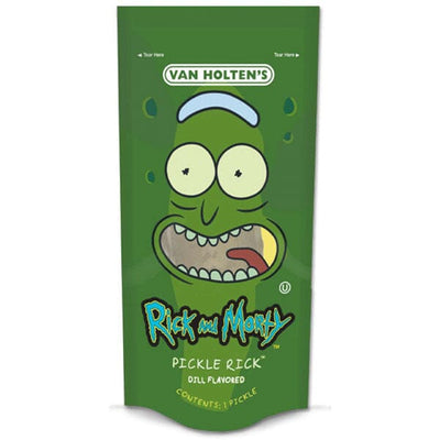 Van Holten's Rick & Morty Pickle Rick 200 g (12 Pack) Exotic Snacks Wholesale Montreal Quebec Canada