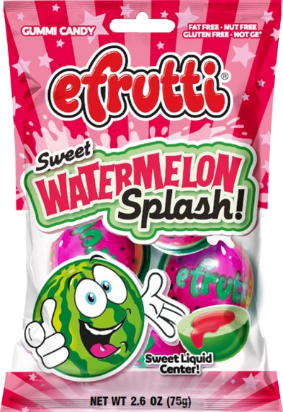 eFrutti Watermelon Splash 75 g (12 Pack) Exotic Candy Wholesale Montreal Quebec Canada