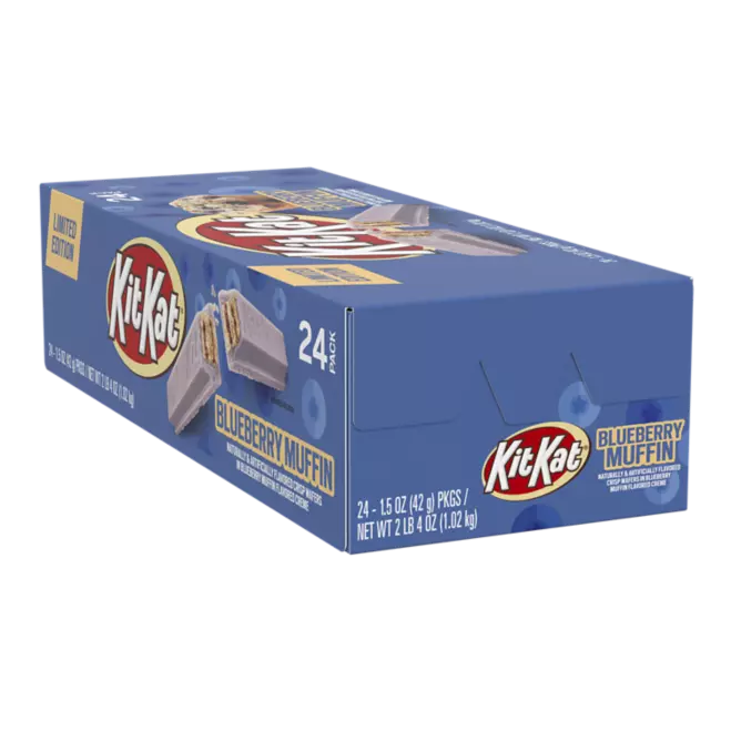 Kit Kat Blueberry Muffin 42 g Exotic Snacks Wholesale Candy Montreal Quebec Canada